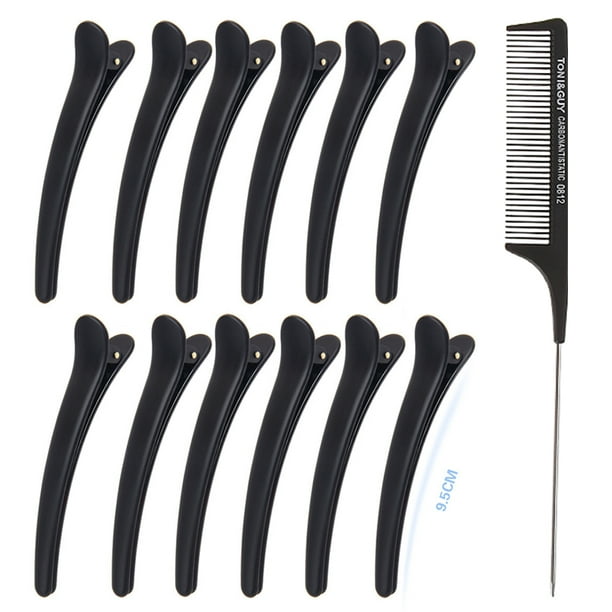 12Pcs Professional Hairdressing Salon Section Hair Clips Styling Tool Fashion